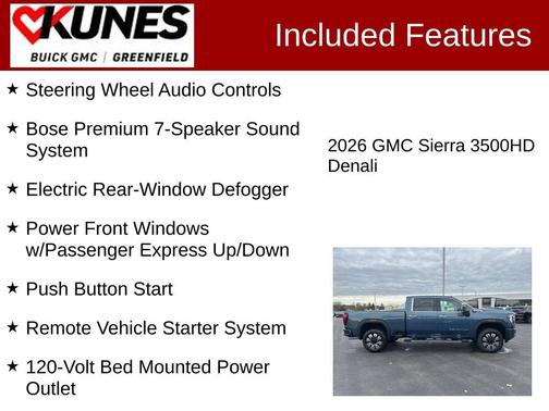2026 GMC Sierra 3500 Denali