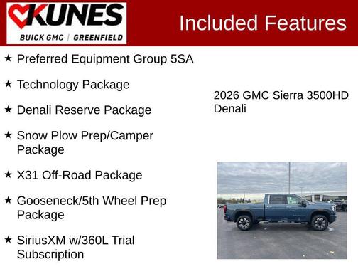 2026 GMC Sierra 3500 Denali