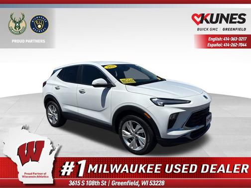 Summit White 2025 Buick Encore GX Preferred