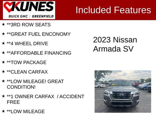 2023 Nissan Armada SV 4WD