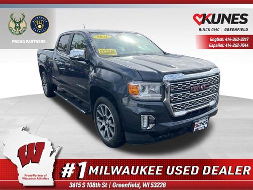 Hunter Green 2021 GMC Canyon Denali