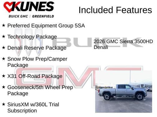 2026 GMC Sierra 3500 Denali