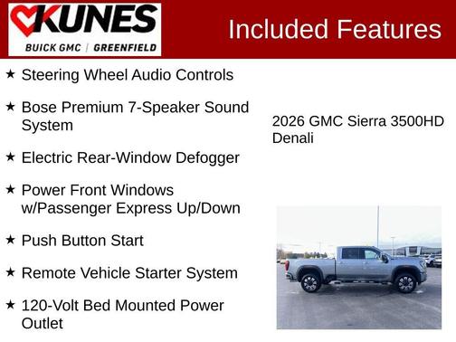 2026 GMC Sierra 3500 Denali