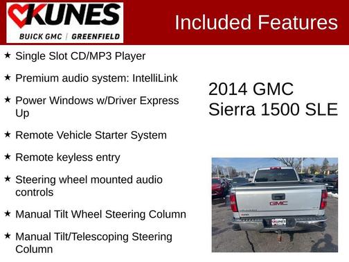 2014 GMC Sierra 1500 SLE