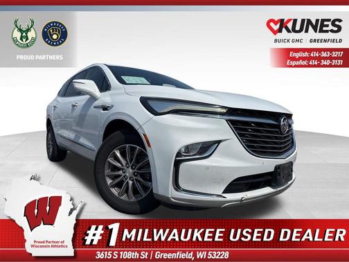 Summit White 2022 Buick Enclave AWD Premium