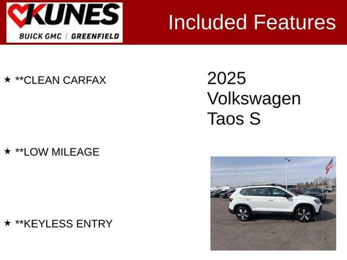 2025 Volkswagen Taos 1.5T S