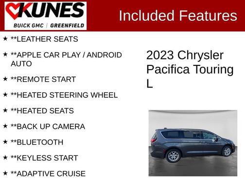 Granite 2023 Chrysler Pacifica Touring L