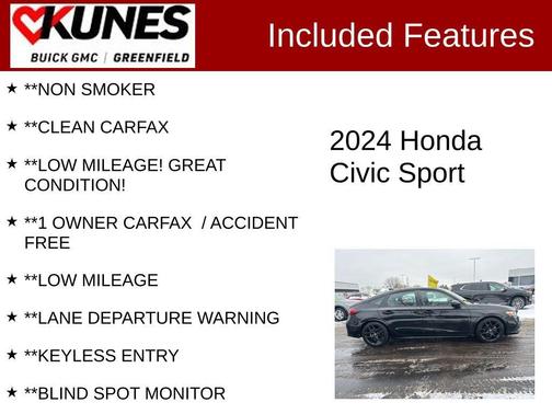 2024 Honda Civic Sport