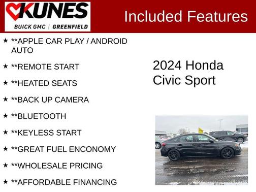 2024 Honda Civic Sport