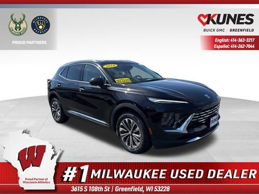 Ebony Twilight Metallic 2024 Buick Envision Preferred AWD