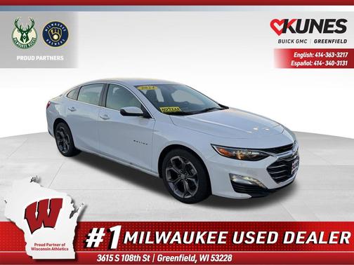 Summit White 2024 Chevrolet Malibu FWD 1LT