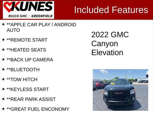 2022 GMC Canyon Elevation