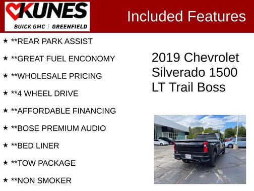 2019 Chevrolet Silverado 1500 LT Trail Boss