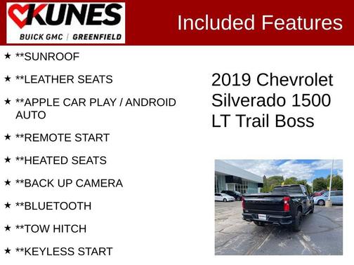 2019 Chevrolet Silverado 1500 LT Trail Boss