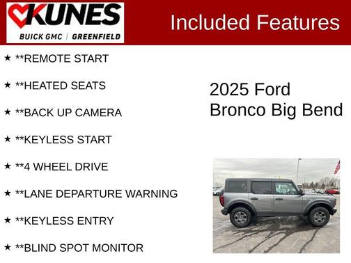 2025 Ford Bronco Big Bend