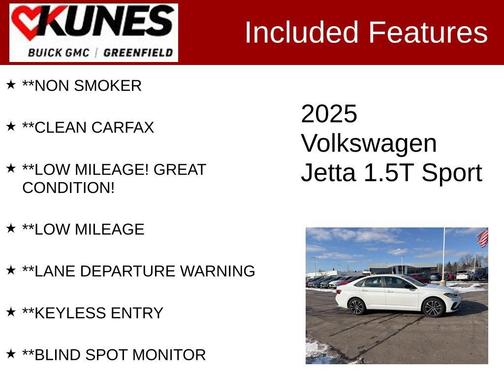 2025 Volkswagen Jetta 1.5T Sport