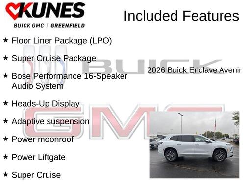 2026 Buick Enclave Avenir