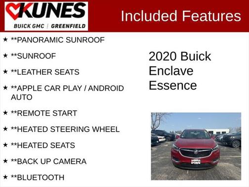2020 Buick Enclave FWD Essence