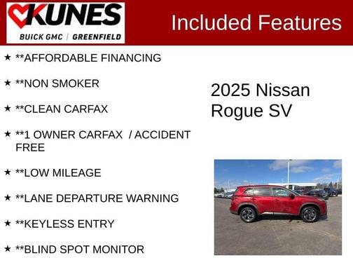2025 Nissan Rogue SV