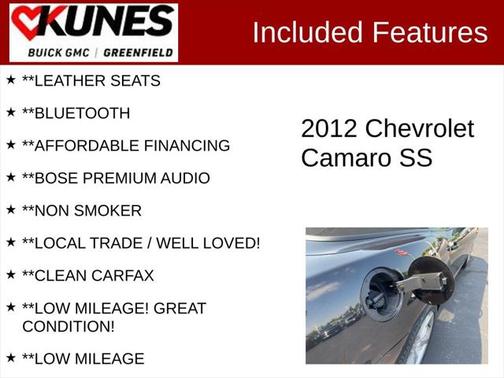 2012 Chevrolet Camaro 2SS