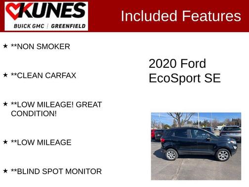2020 Ford EcoSport SE