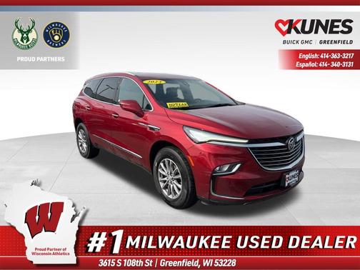Cherry Red 2024 Buick Enclave Premium AWD