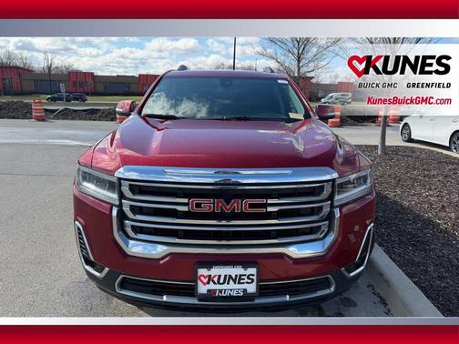 Volcanic Red Tintcoat 2023 GMC Acadia AWD SLT