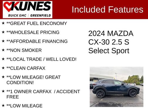 2024 Mazda CX-30 2.5 S Select Sport