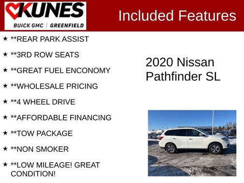 2020 Nissan Pathfinder SL 4WD