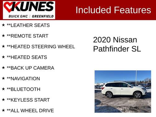 2020 Nissan Pathfinder SL 4WD