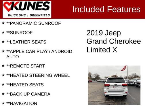 2019 Jeep Grand Cherokee Limited X