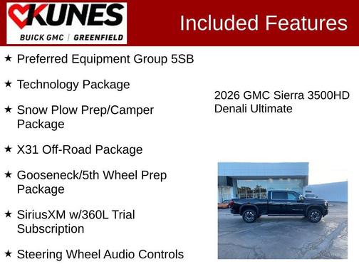 2026 GMC Sierra 3500 Denali