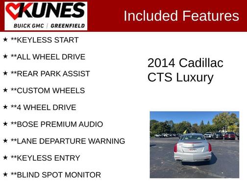 2014 Cadillac CTS 3.6L Luxury