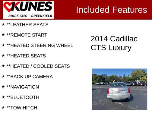 2014 Cadillac CTS 3.6L Luxury