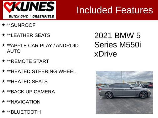 2021 BMW M550 i Xdrive