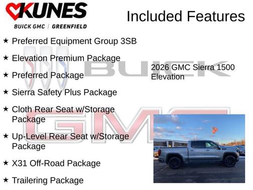2026 GMC Sierra 1500 Elevation