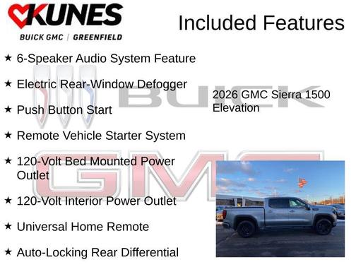 2026 GMC Sierra 1500 Elevation