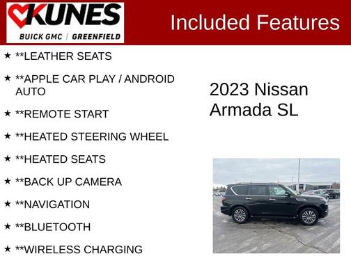 2023 Nissan Armada SL 4WD