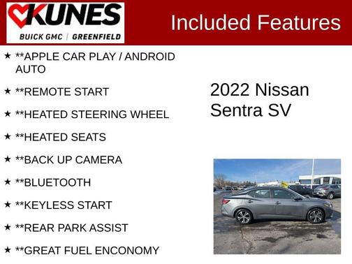 2022 Nissan Sentra SV