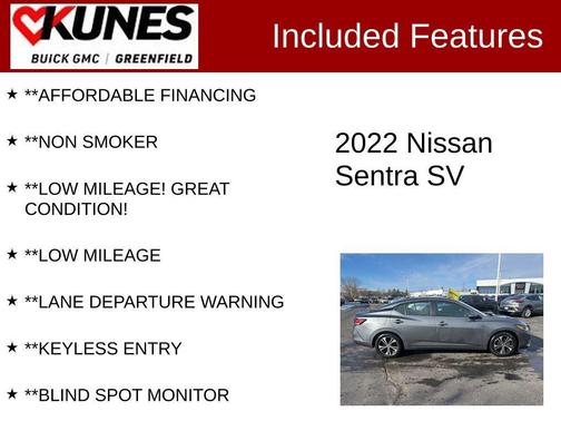 2022 Nissan Sentra SV