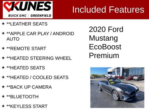 2020 Ford Mustang EcoBoost Premium