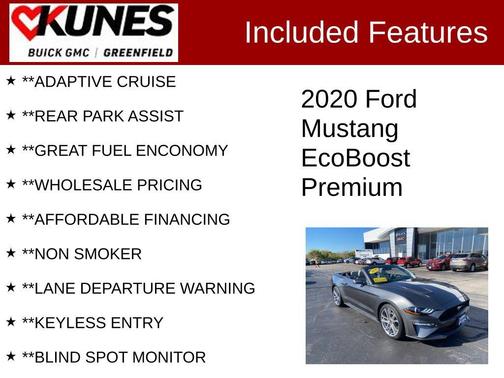2020 Ford Mustang EcoBoost Premium
