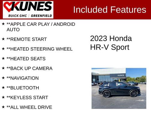 2023 Honda HR-V AWD Sport