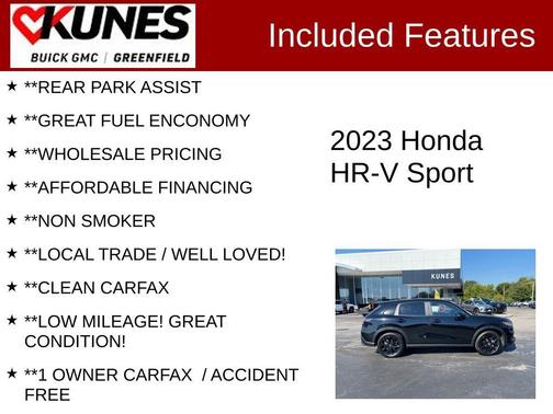 2023 Honda HR-V AWD Sport