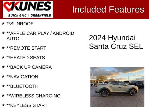 2024 Hyundai SANTA CRUZ SEL