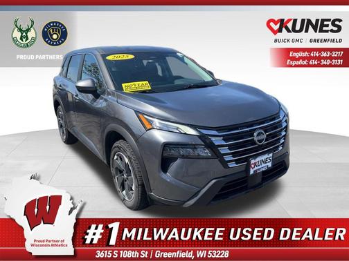 Gun Metallic 2025 Nissan Rogue SV