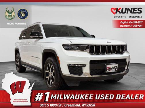 Bright White Clearcoat 2023 Jeep Grand Cherokee L Limited