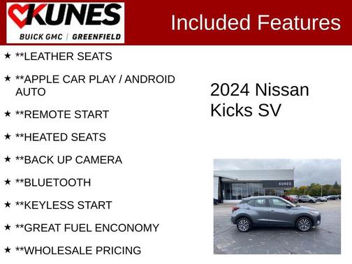 2024 Nissan Kicks SV