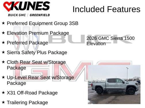 2026 GMC Sierra 1500 Elevation