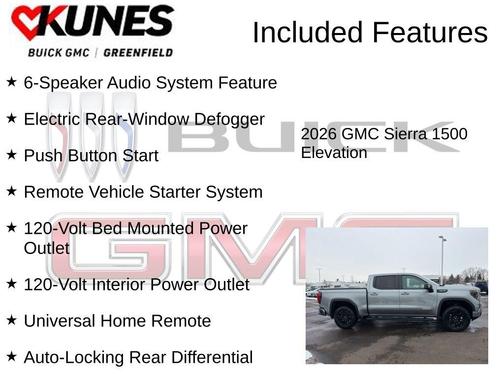 2026 GMC Sierra 1500 Elevation